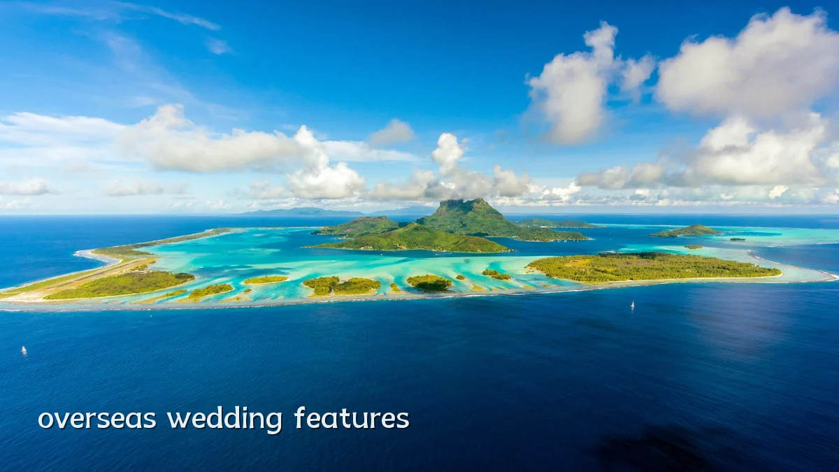overseas wedding features