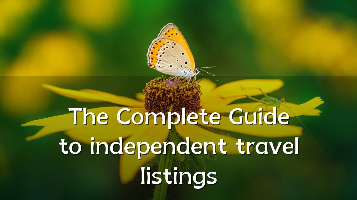 The Complete Guide to independent travel listings