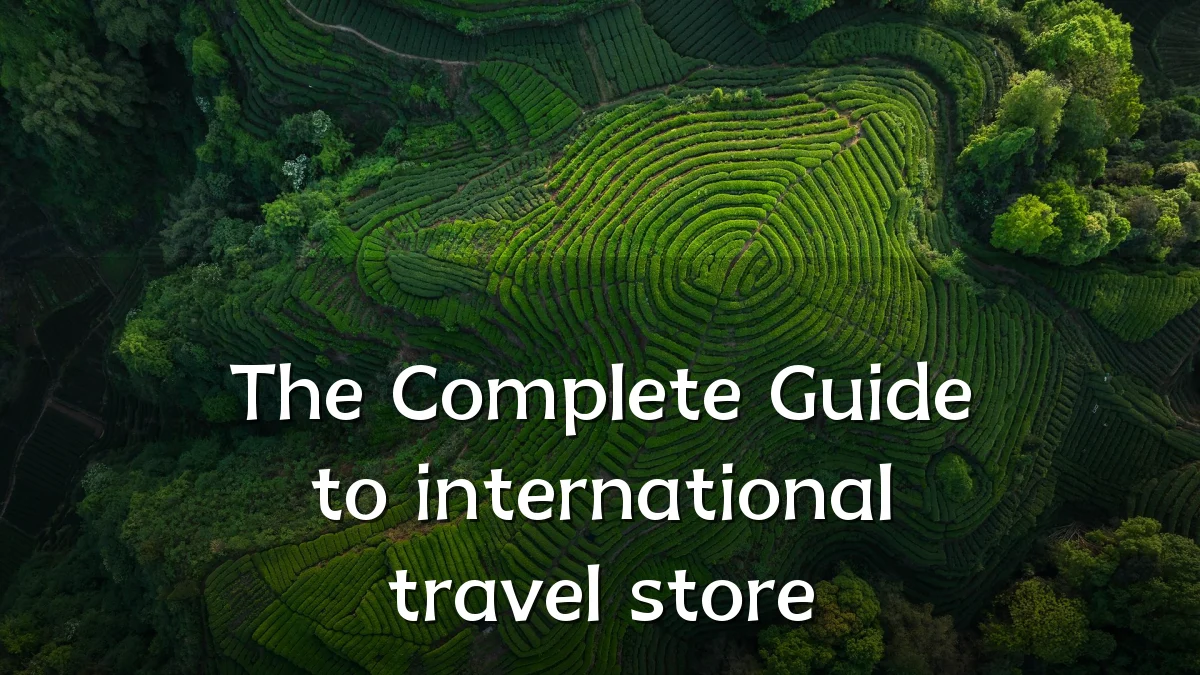 The Complete Guide to international travel store