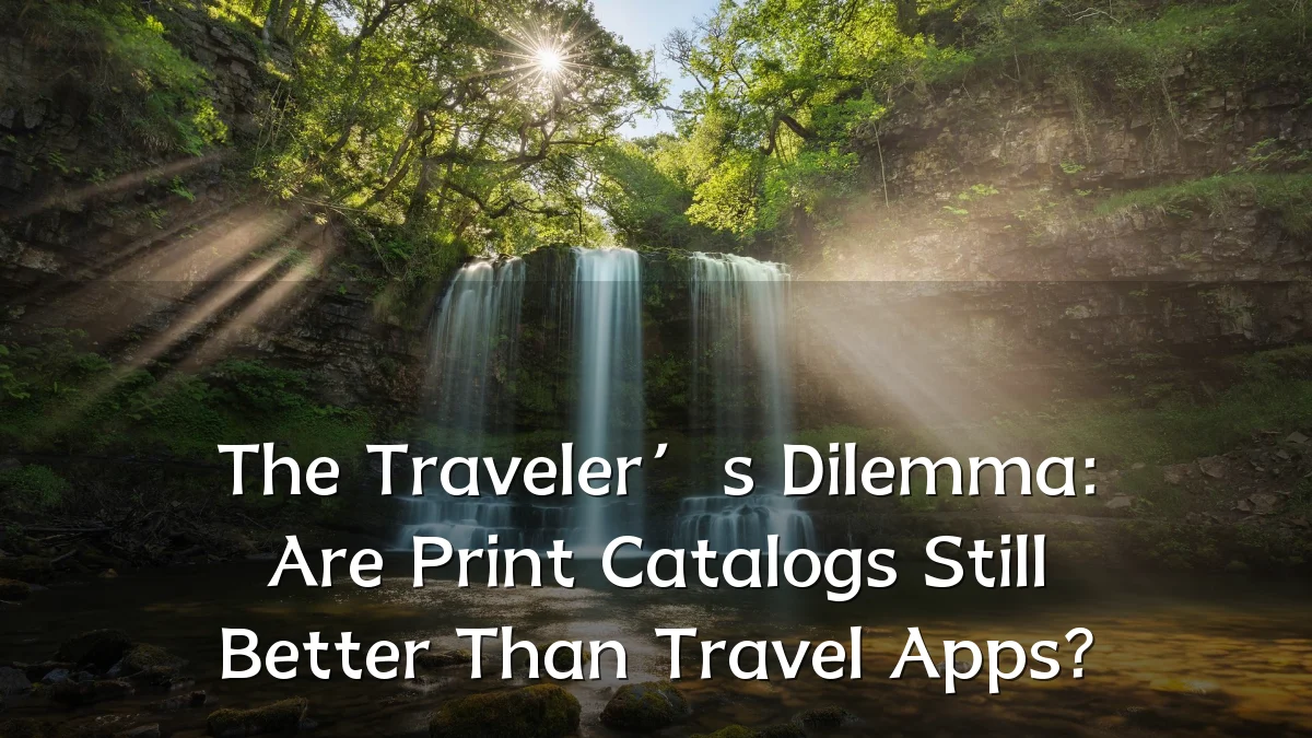 The Traveler’s Dilemma: Are Print Catalogs Still Better Than Travel Apps?