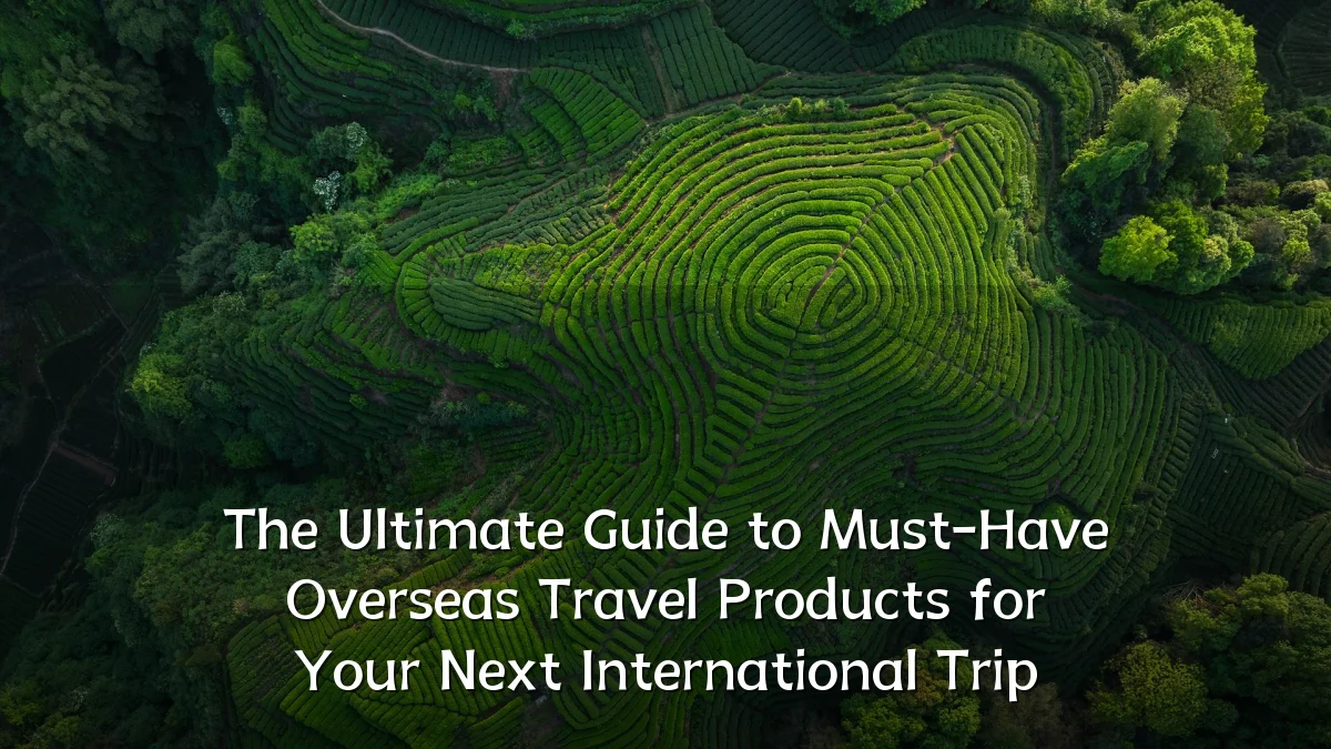 The Ultimate Guide to Must-Have Overseas Travel Products for Your Next International Trip