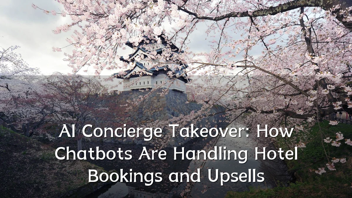 AI Concierge Takeover: How Chatbots Are Handling Hotel Bookings and Upsells