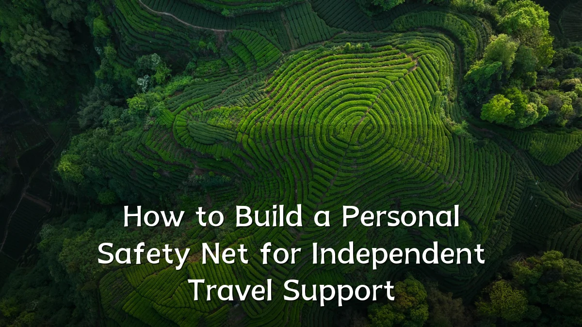 How to Build a Personal Safety Net for Independent Travel Support