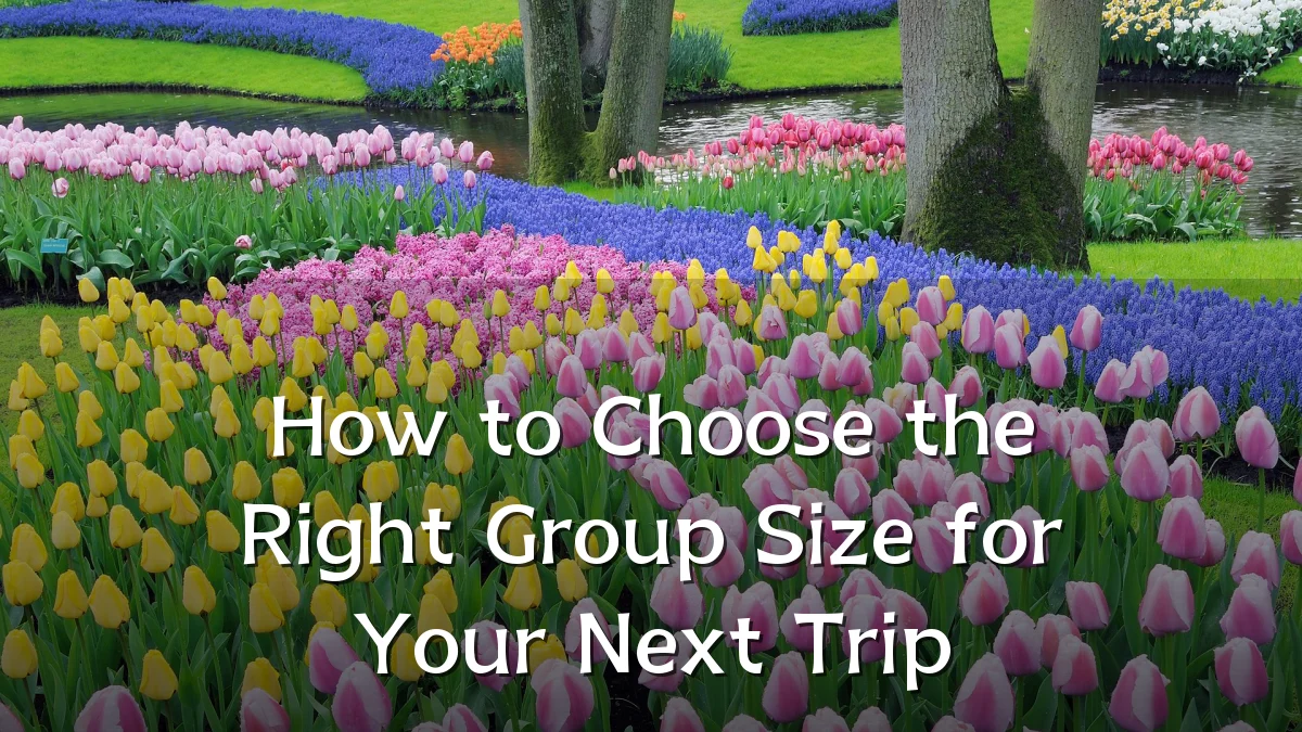 How to Choose the Right Group Size for Your Next Trip