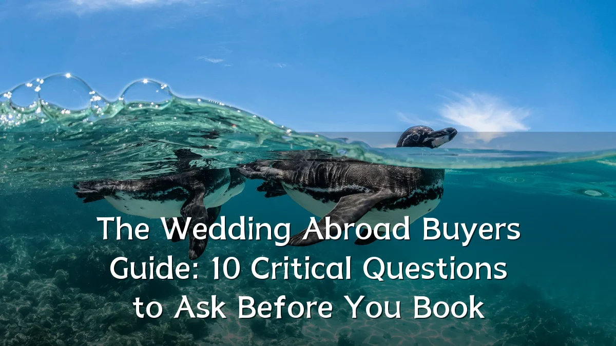 The Wedding Abroad Buyers Guide: 10 Critical Questions to Ask Before You Book